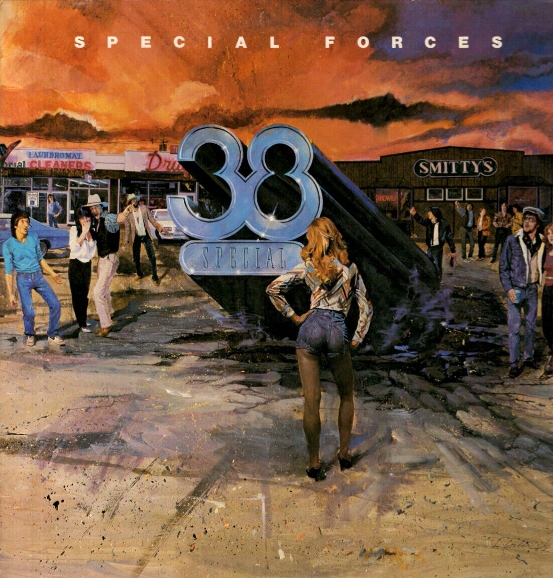 38 Special Vinyl LP A & M Records 1982, SP-4888, Special Forces