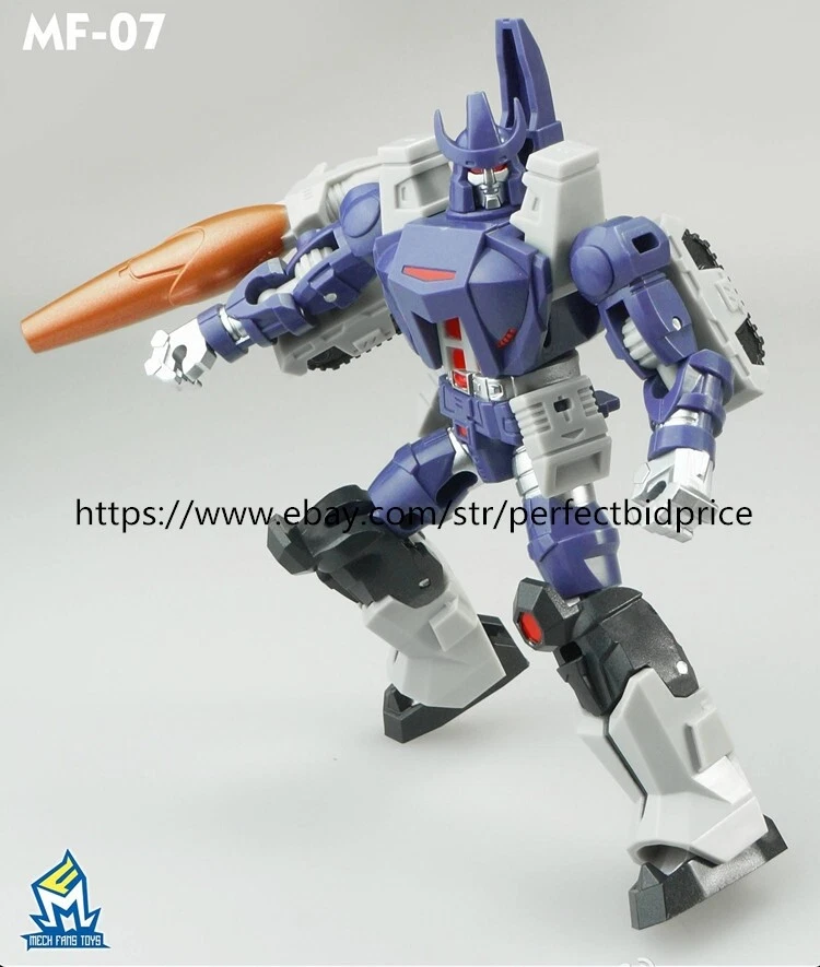 Nuevo Robot Deformable Galvatron G1 MFT MF07 Clase Deluxe 5" Figura de Acción Juguete para Niños Foto 4 de 4