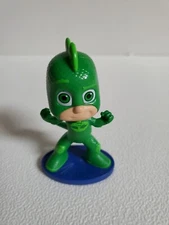 PJ Masks Gecko Gekko Green Just Play Figure Toy Cake Topper Stand 3" Tall