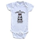 My Brother Is A Finnish Lapphund Cute Dog Breed Baby Bodysuit