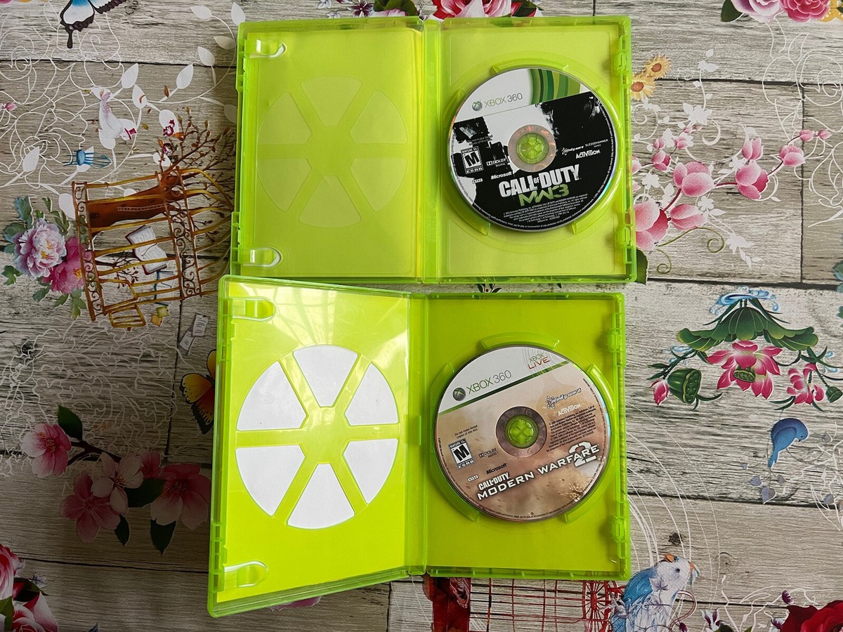 Call of Duty Modern Warfare 2 (NOT FOR RESALE EDITION) and 3 for