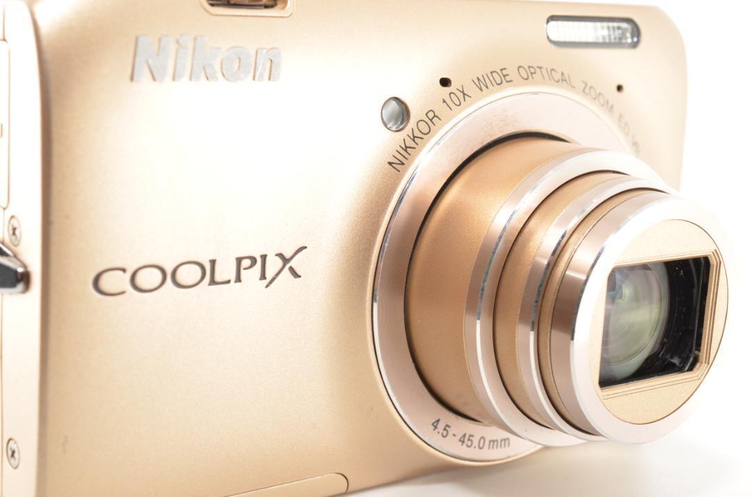 【美品】Nikon COOLPIX S6300 エレガントゴールドS6300GL Amazon.com : Nikon Digital Camera Coolpix S6300 Gl : Electronics