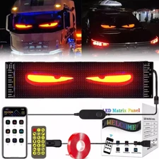 70mm*173mm Devil's Eye LED-Screen Colorful Eye Lamp for Car Windows DIY