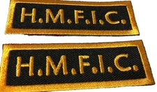 Morale Patch HMFIC FUN adult humor funny military ivamis trading Uget2 #880 gift