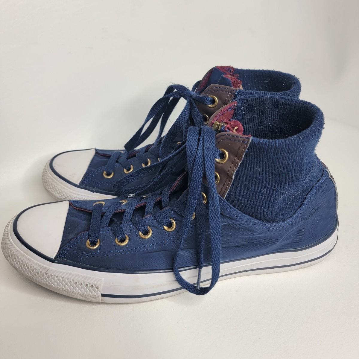 Converse Chuck Taylor All Star MA-1 Shoes Mens 10 Blue Nylon Converse Chuck Taylor All Star MA-1 Shoes Mens 10 Blue Nylon