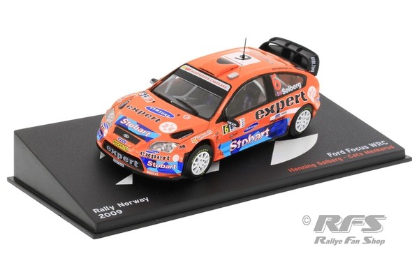 Ford Focus Rs Wrc Rallye Rally Norway 2009 Solberg Stobart 1:43 Altaya Ixo-image