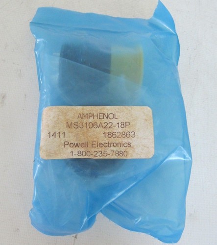 Connecteur Amphenol MS3106A22-18P - Référence NSN 5935-00-227-8423, Neuf