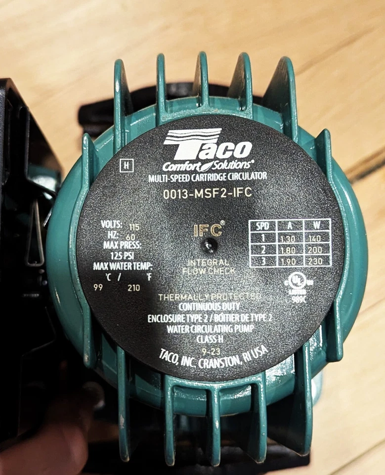 Циркулятор Taco 0013-MSF2-IFC - почти не использовался! - Изображение 2 из 4