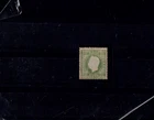 PORTUGAL-1870-76 50 rs. verde, D. LUÍS I. Fita direita. D. 12 1/2. MH