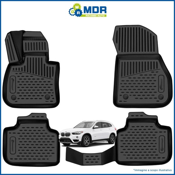 BMW 4 GummifußMatten 3D TPE Wanne X1 F48 2015-2022-image