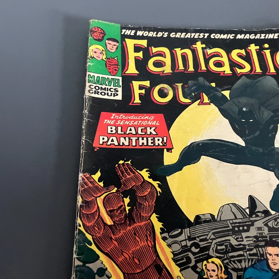 Fantastic Four #52 1966 1st Appearance of Black Panther Marvel Silver Age Comic - Image 3 of 4