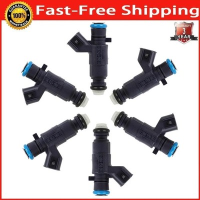 Set of 6 Fuel Injector Fit for PONTIAC TORRENT 3.6L V6 2008 2009 Brand NEW FJ990