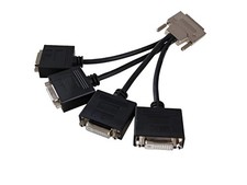 VHDCI Breakout Cable Adapter 68Pin to 4x DVI-D Splitter for NVIDIA VisionTek