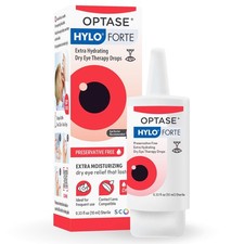 Optase HYLO Forte Dry Eye Drops, Preservative-Free 300 Drops   Extra...