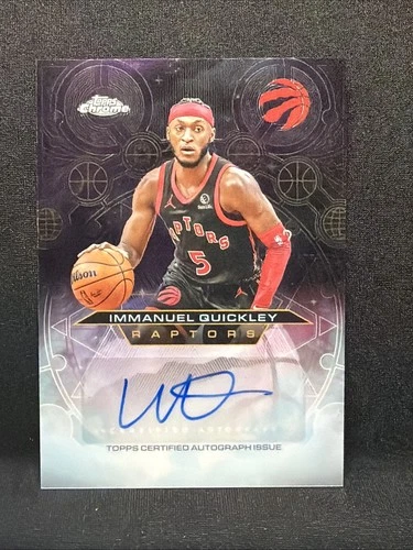 2025 Topps Chrome Immanuel Quickley Base (RAW)