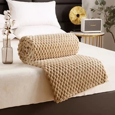 Super Ultra Soft Fleece Blanket Large Fluffy Warm Throw Over Bed Sofa Settee 