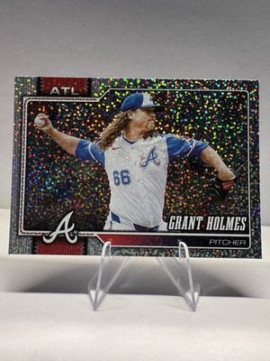 Grant Holmes 2026 Celebration Confetti #182 Braves 