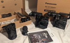 Panasonic AG-AF100AP AVCCAM Complete Production Kit - 2 Bodies  Lenses  Access