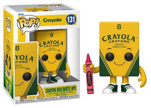 Funko Pop! Crayon Box/Boîte 8pc (Ad Icons) 131