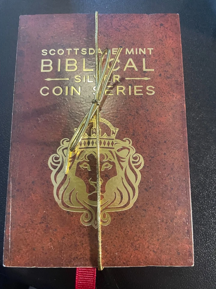 2017 2 oz .999 Silver Coin Jacob Wrestles the Angel - Biblical Coin Series - Image 2 of 4