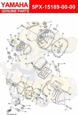 Yamaha STECKER 5PX-15189-00-00 OEM NEU