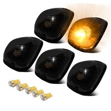 Smoked Lens LED Cab Roof Lights Amber Top Clearance Marker Lights Fit For 1999