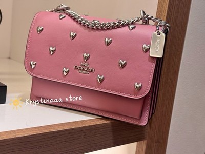 NWT Coach Mini Klare Crossbody Bag With Heart Rivets CDB10 | eBay