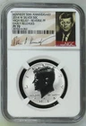 2014 Half Dollars Kennedy NGC MS-70 W REVERSE PROOF EARLY RELEASES KENNEDY 50th
