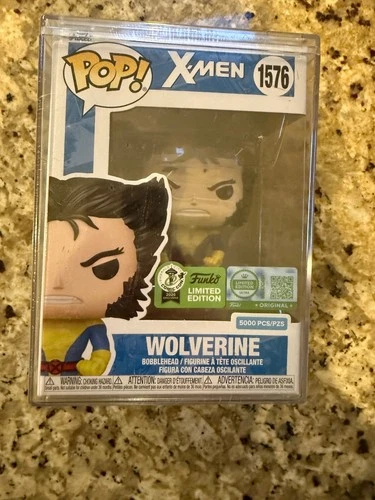 Funko Pop 1576 Wolverine Classic Unmasked ECCC 2026 Official Sticker - SEALED