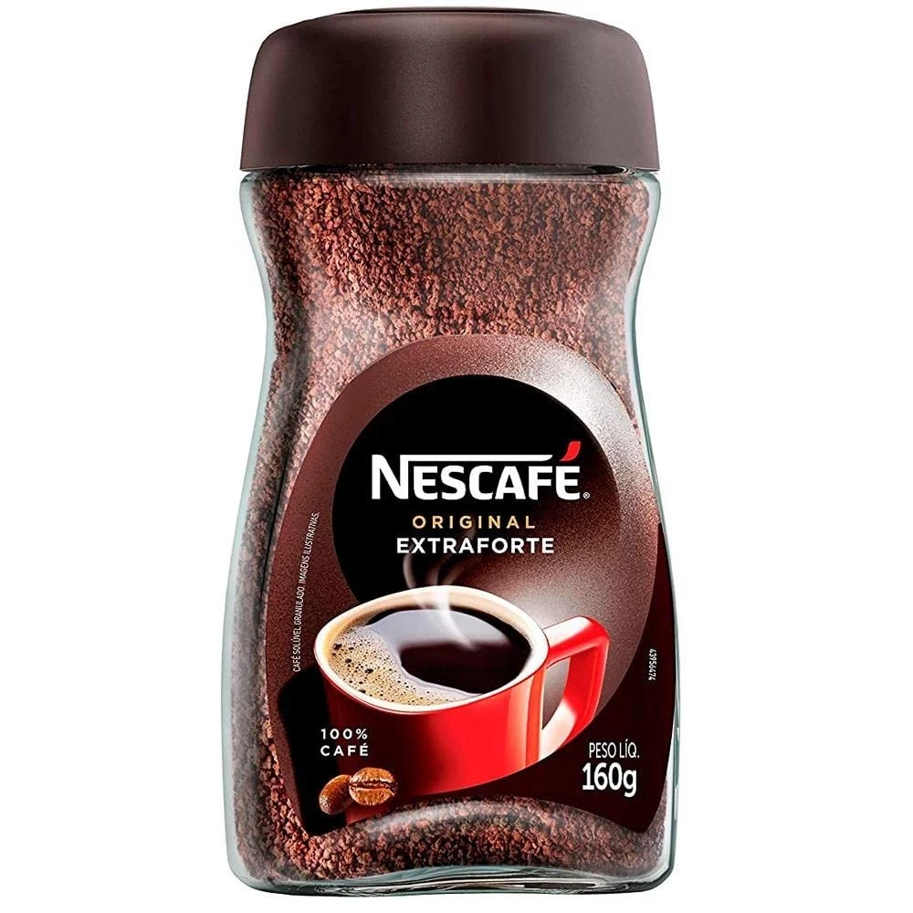 Nescafe Original Extra Forte Coffee 100% Cafe, 160 Gram LONG EXPIRY