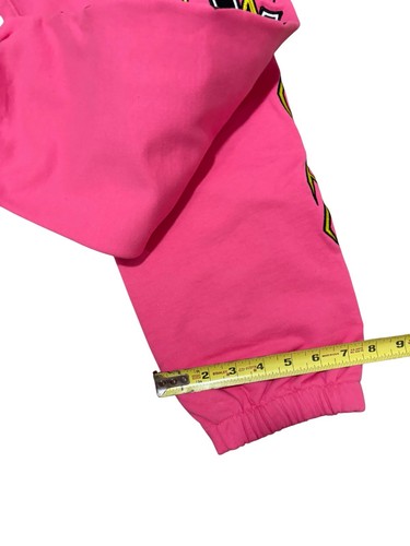 Palace Hesh Mit Fresh Jogginghose Sweatpants in Pink Gelb Größe Medium Authentic - Bild 11 von 11