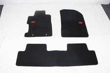 Fits 06-11 Honda Civic 2dr 4dr Black Nylon Floor Mats Carpets Non Slip W Red Si Fits 06-11 Honda Civic 2dr 4dr Black Nylon Floor Mats Carpets Non Slip W Red Si