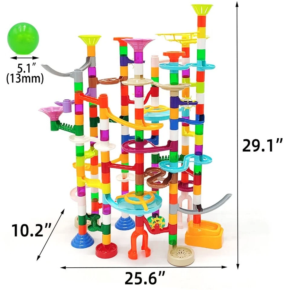 Marble Run Marble Maze Race Track with Glowing Marbles for Kids Ages 3-4-8-10... - Image 4 of 4
