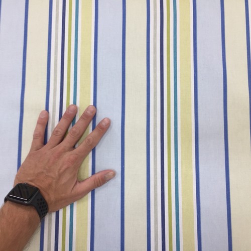 Addison Cornflower Cotton Fabric by Prestigious Textiles - Picture 2 of 5