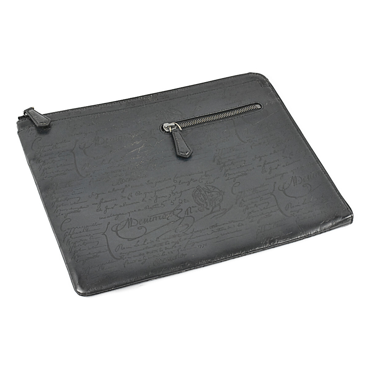 Berluti Au Grand Jour Leather Clutch Bag Scritto Briefcase Berluti Au Grand Jour Leather Clutch Bag Scritto Briefcase