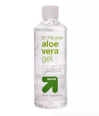Clear Aloe Vera Gel 97.7% Pure -16oz Up&Up | eBay