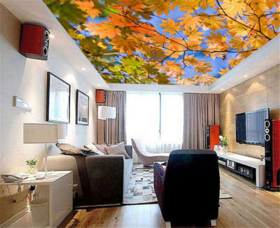 Gross Ripe Gingko 3D Ceiling Mural Full Wall Photo Wallpaper Print Home Decor