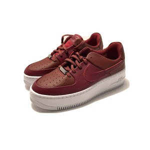 nike air force 1 sage low red