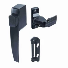 Prime-Line Push Button Screen or Storm Door Latch, Black NEW best