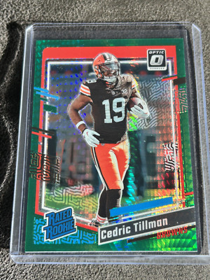 2023 Donruss Optic Football - GREEN HYPER - PICK YOUR PLAYER