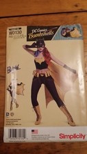 SIMPLICITY LADIES BATGIRL COSTUME PATTERN W0130 SIZE 14-22 FREE SHIPPING