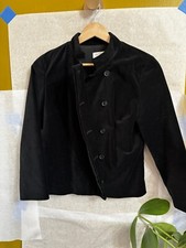 Vintage Isaac Mizrahi For Target Women s Black Velvet Short Nehru Jacket S Mint
