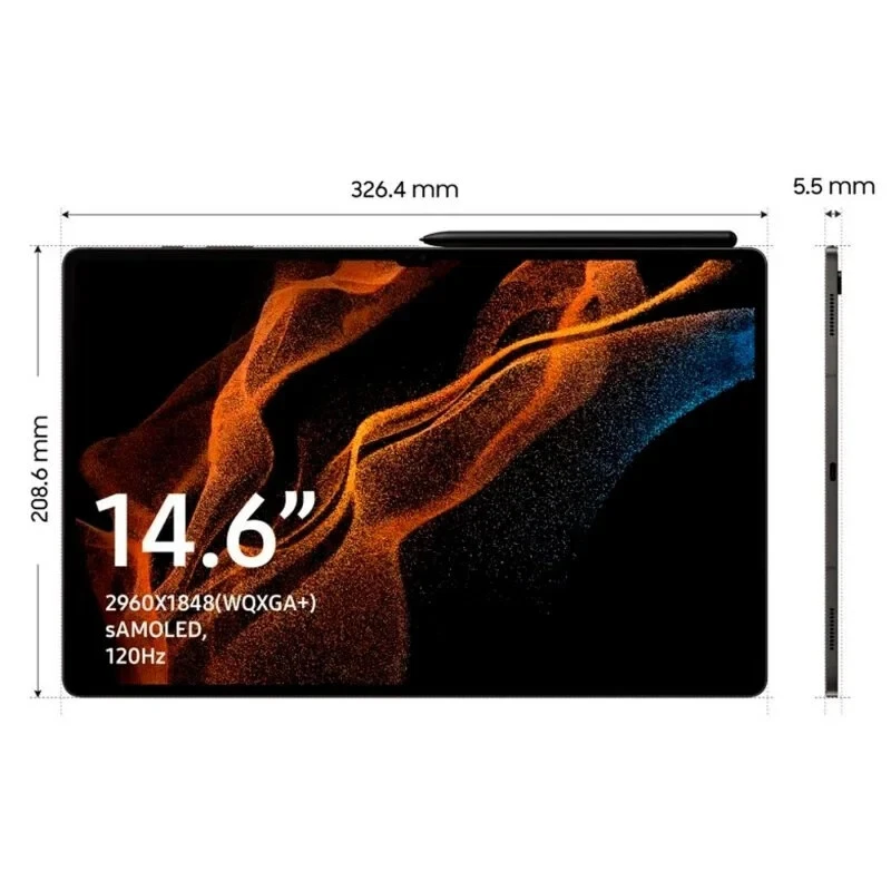 Samsung Galaxy Tab S8 Ultra 5G - 256GB  Graphite neuwertig - Bild 3 von 4