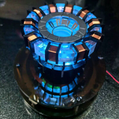 MK1/MK2 Iron Man Arc Reactor Proof that Tony Stark Heart LED