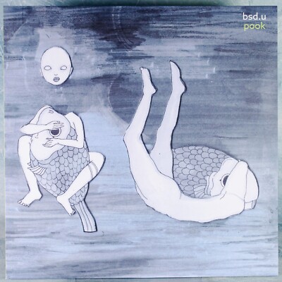bsd.u Pook Vinyl Record LP New Transparent Green 12'' 2023 Reissue Lofi Girl