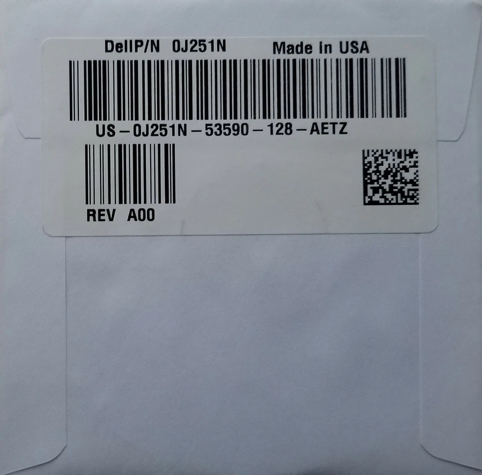 Brand New Genuine Dell Roxio Creator DE 10.3 PN J250N Dell P/N 0J251N - Image 2 of 2