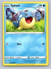 2021 Pokemon Card Chilling Reign Spheal 37/198
