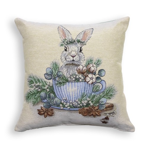 Kissen Osterdeko aus Goblin Osterdeko Hase in Tasse 7026 - Bild 1 von 6