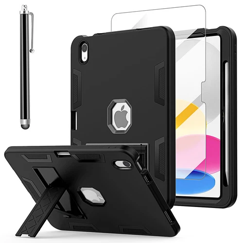 For Apple iPad (A16) 2025 Case 11" Heavy Duty Shockproof Cover+Screen Protector