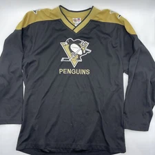 Pittsburgh NHL Embroidered Penquins Jersey Shirt XL 20 Mighty Mac Sports #G9